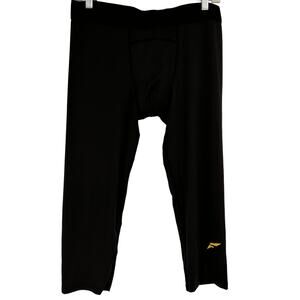 Flag Nor Fail Black Men's Compression Pants